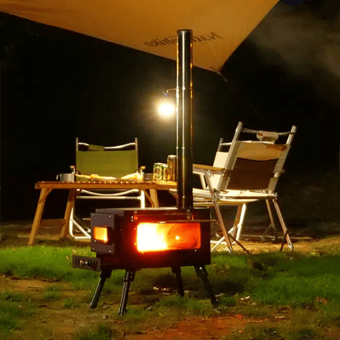 salelink.co.nz Unbranded Camping Wood Stove Camping Wood Stove | Action Outdoors NZ