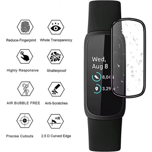 Screen Protector for Fitbit Inspire 3 (Black) – view 2
