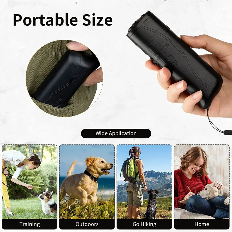 Ultrasonic Anti Bark Stop Barking Dog Training Repeller Control Trainer Device – view 3