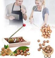 Macadamia Nut Opener And Walnut Cracker With Wooden Box – view 2