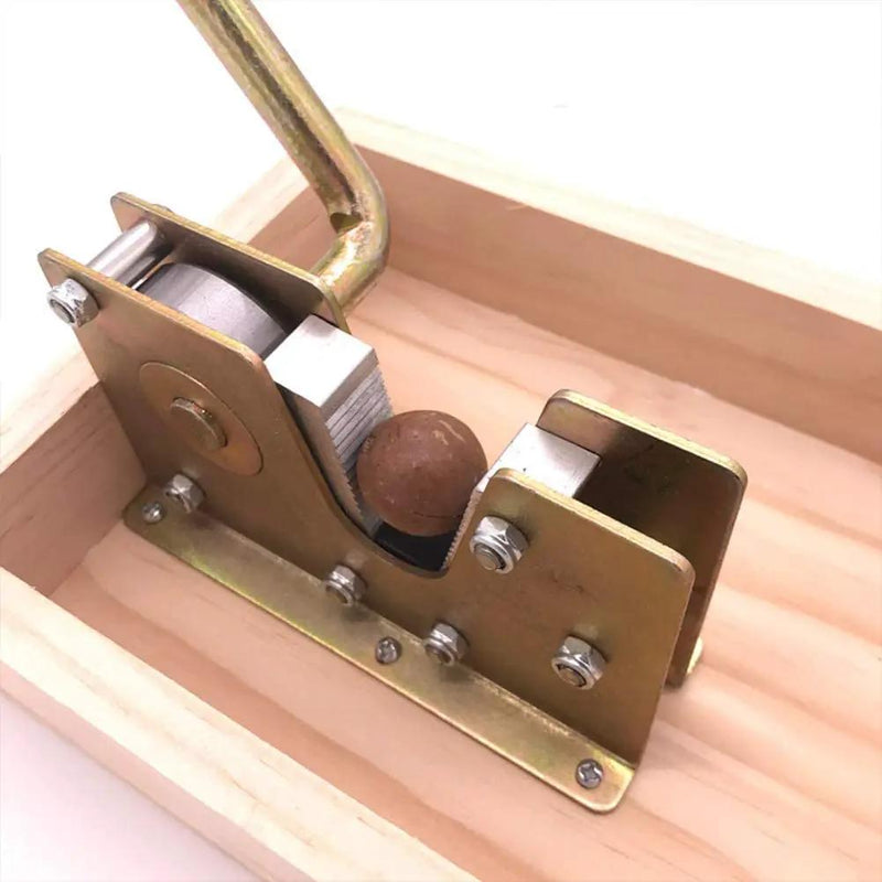 Macadamia Nut Opener And Walnut Cracker With Wooden Box – view 9