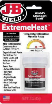 Racing Pro NZ Ltd JB Weld ExtremeHeat Paste 85.2g - 37901 JB Weld ExtremeHeat Paste 85.2g - 37901