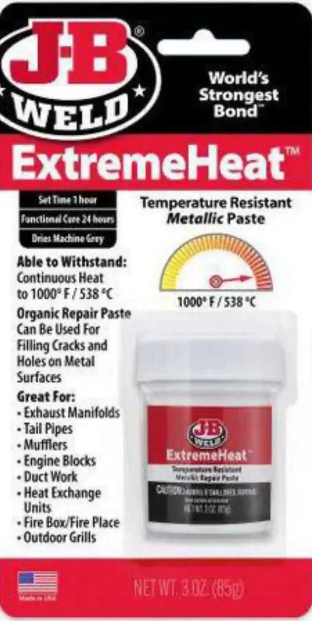 Racing Pro NZ Ltd JB Weld ExtremeHeat Paste 85.2g - 37901 JB Weld ExtremeHeat Paste 85.2g - 37901