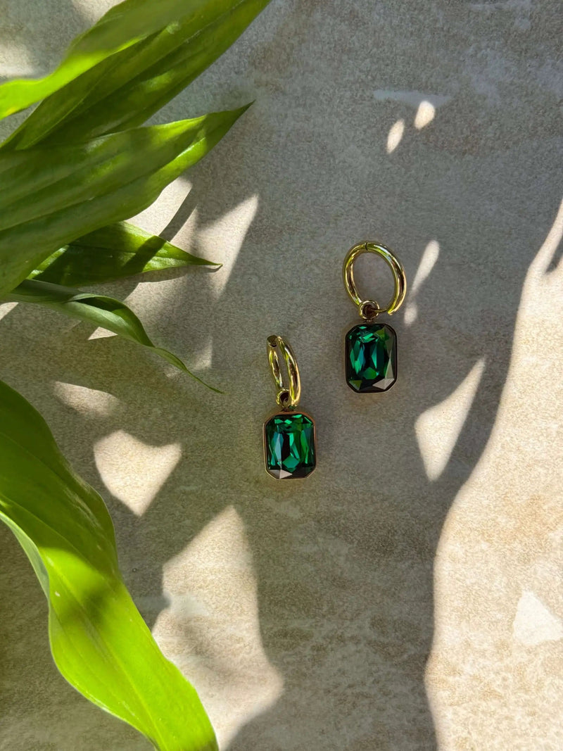 Tahana Jewellery Bundle Set Taimana Kākāriki Gold Set Taimana Kākāriki Gold Set