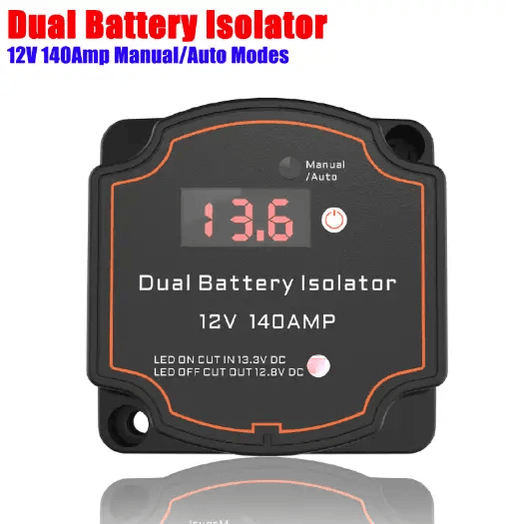 salelink.co.nz Unbranded Smart Dual Battery Isolator 12V 140A Smart Dual Battery Isolator 12V 140A | Action Outdoors NZ