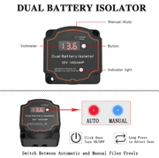 salelink.co.nz Unbranded Smart Dual Battery Isolator 12V 140A Smart Dual Battery Isolator 12V 140A | Action Outdoors NZ