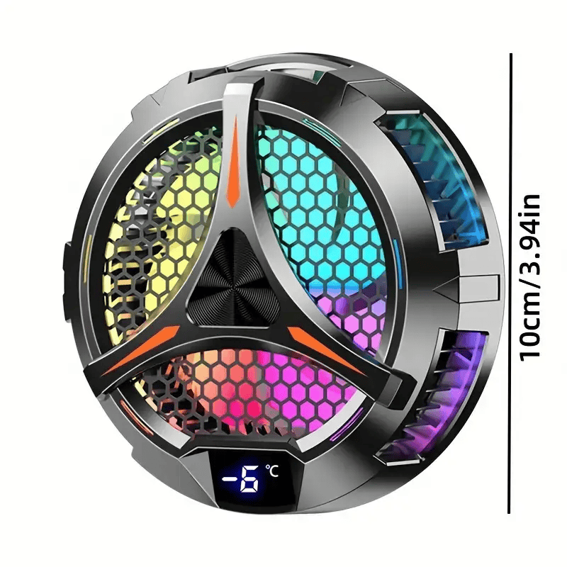 Tablet Radiator Tablet Cooler RGB Lighting 10cm Magnetic – view 2