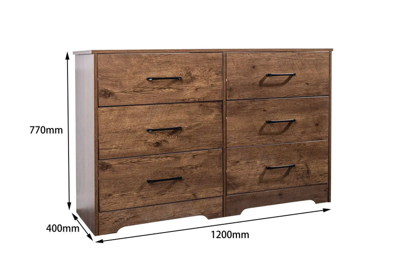 sue-e furniture Low boys 'Althea' Walnut Color Low Boy 'Althea' Walnut Color Low Boy