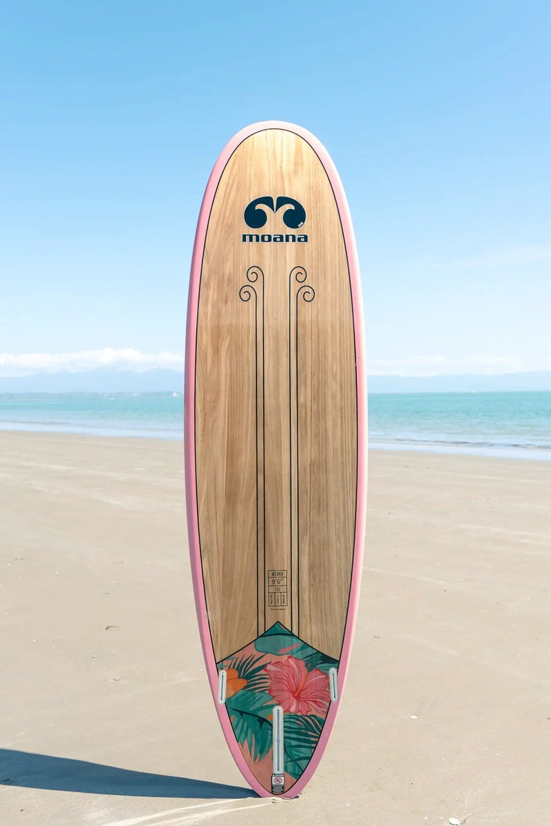 Moana SUP and Surf Hardboard Moana Tui Hibiscus Stand Up Paddleboard NZ Moana Tui Hibiscus Stand Up Paddleboard NZ