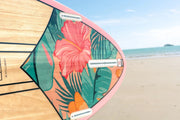 Moana SUP and Surf Hardboard Moana Tui Hibiscus Stand Up Paddleboard NZ Moana Tui Hibiscus Stand Up Paddleboard NZ