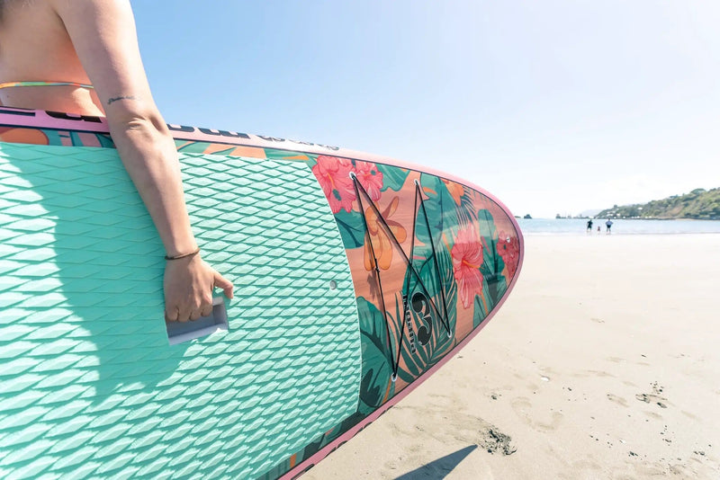 Moana SUP and Surf Hardboard Moana Tui Hibiscus Stand Up Paddleboard NZ Moana Tui Hibiscus Stand Up Paddleboard NZ