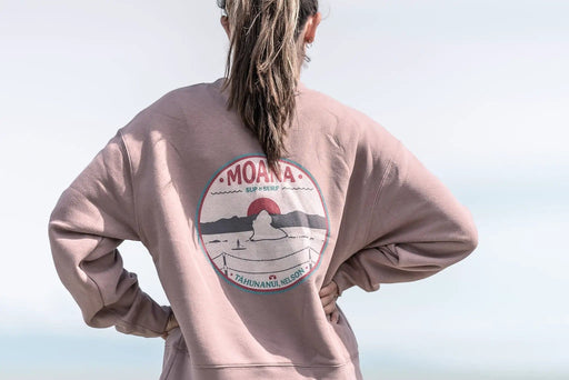 Moana SUP and Surf sweatshirt Moana Urenui Crew Sweatshirt - Womens Moana Urenui Crew Sweatshirt - Womens