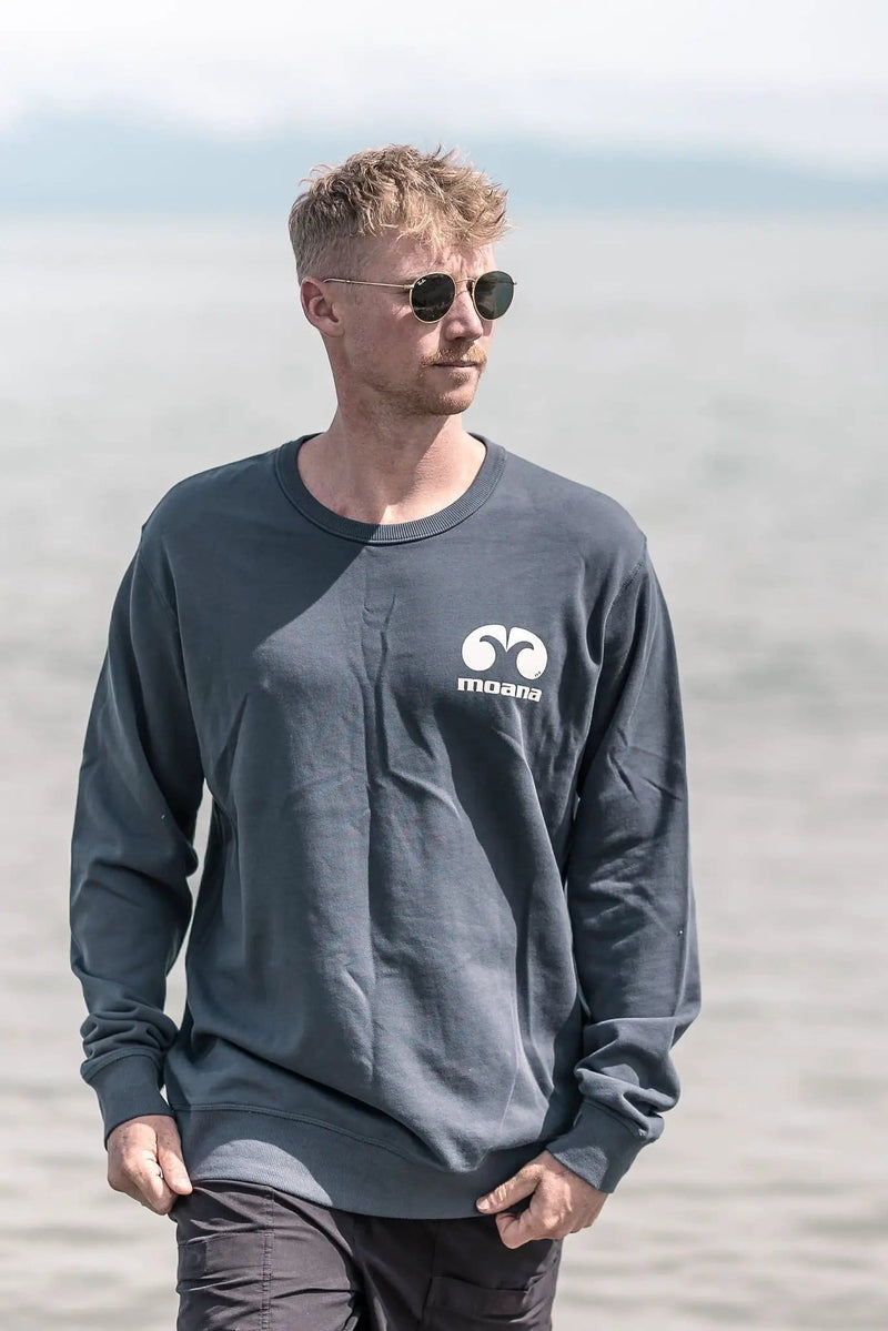 Moana SUP and Surf sweatshirt Moana Paddler Crew Sweatshirt - Mens Moana Paddler Crew Sweatshirt - Mens