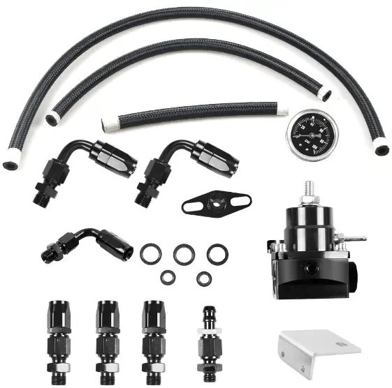 Universal Adjustable EFI Fuel Pressure Regulator Kit – view 1