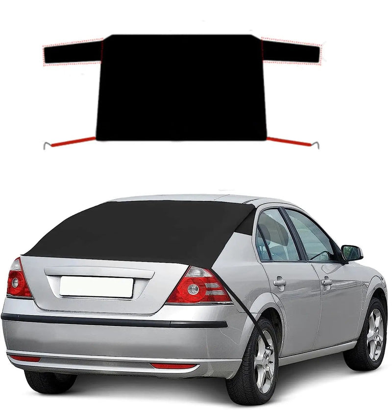 Rubber Car Rear Windshield Snow Ice Cover – view 1