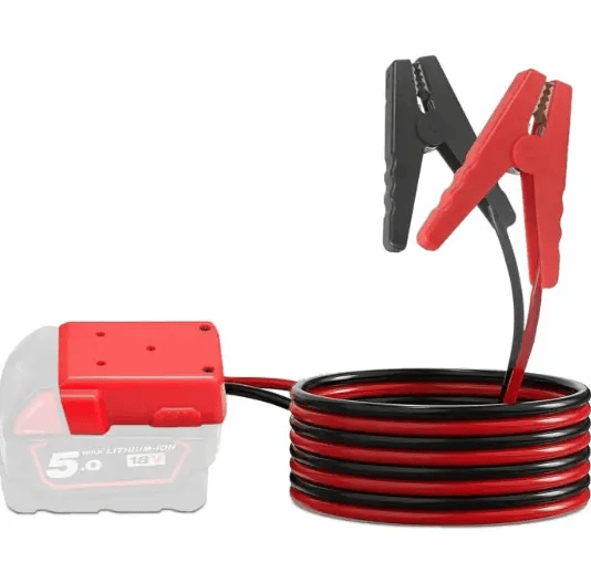 8AWG Jump Starter Cable for Milwaukee M18 Series Batteries – view 1