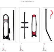 Vertical & Horizontal Bicycle Bike Floor Rack Stand Bicycle Stand – view 10