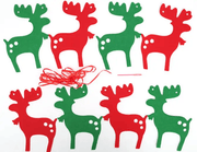 46PCS Merry Christmas Banner Decorations Bunting Sign – view 10