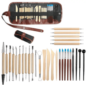 30Pcs Clay Sculpting Carving Pottery Tool Set – view 1