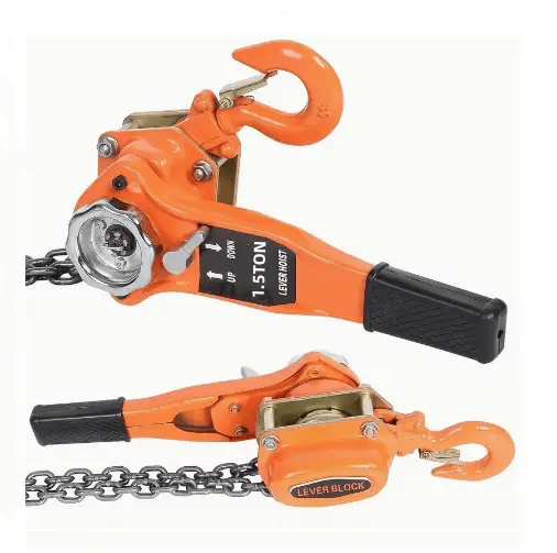 1.5T Steel Heavy Duty 3M Lever Block Chain Hoist – view 2