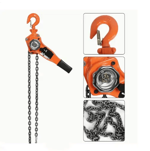 1.5T Steel Heavy Duty 3M Lever Block Chain Hoist – view 1