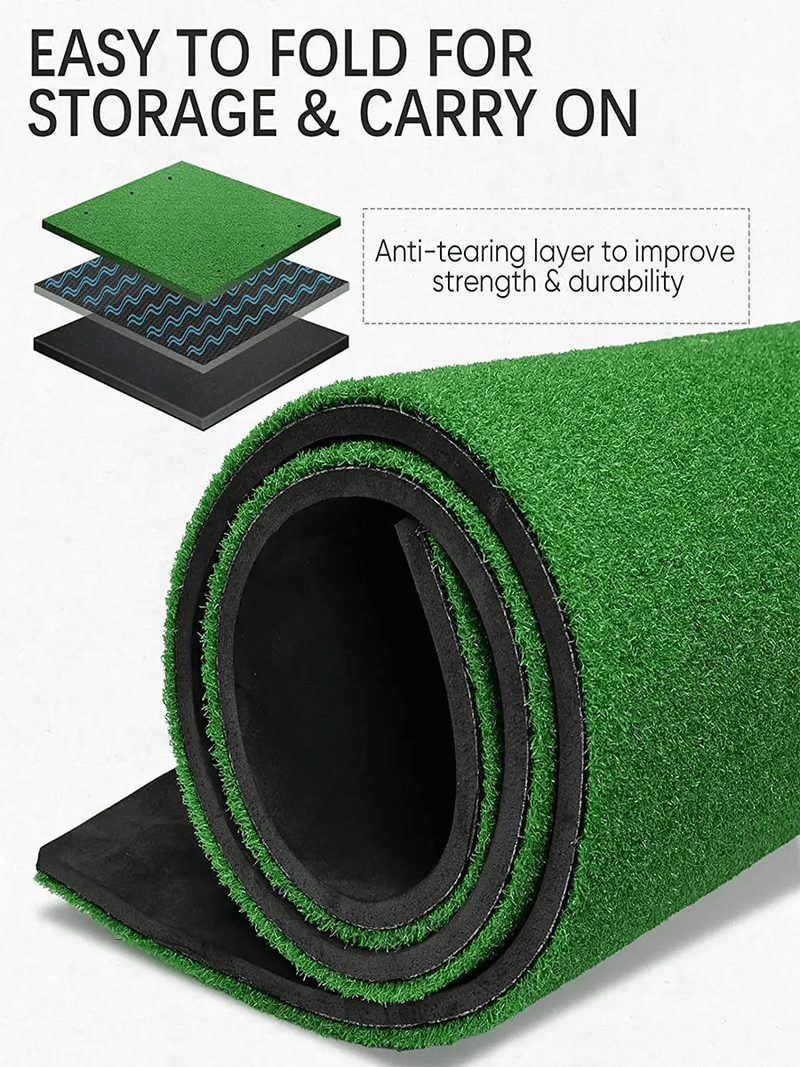 salelink.co.nz Unbranded 1x1.5M Golf Practice Mat Golf Practice Mat One And A Half Meter Synthetic Turf