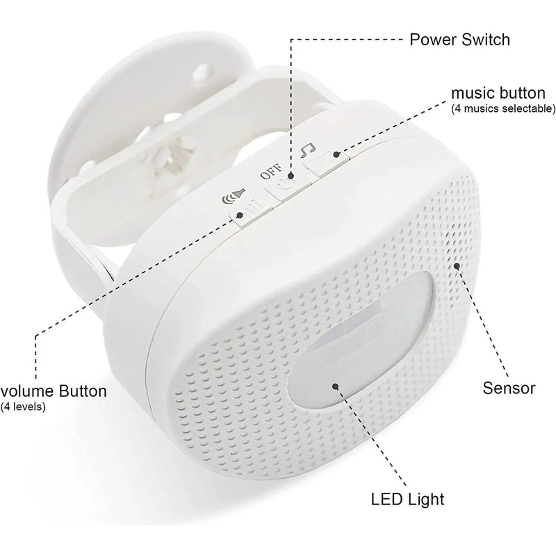 Deafquip Carer Alert Portable Vibrating/Flashing/Sound Pager with Wireless Motion Sensor Portable Vibrating/Flashing/Sound Pager with Wireless Motion Sensor