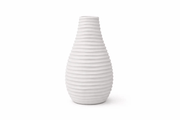Nest & Stem Homewares Ceramic Vase Frankly Cotton Minimalist Ribbed Ceramic Vase Frankly Cotton Minimalist Ribbed Ceramic Vase