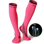 Professional Long Compression Socks for Running and Cycling - 72% Nylon Athletic Support – view 1