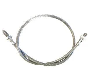 Trojan Trailer Brake Components BRAKE HOSE 800mm STAINLESS STEEL BRAKE HOSE 800mm STAINLESS STEEL