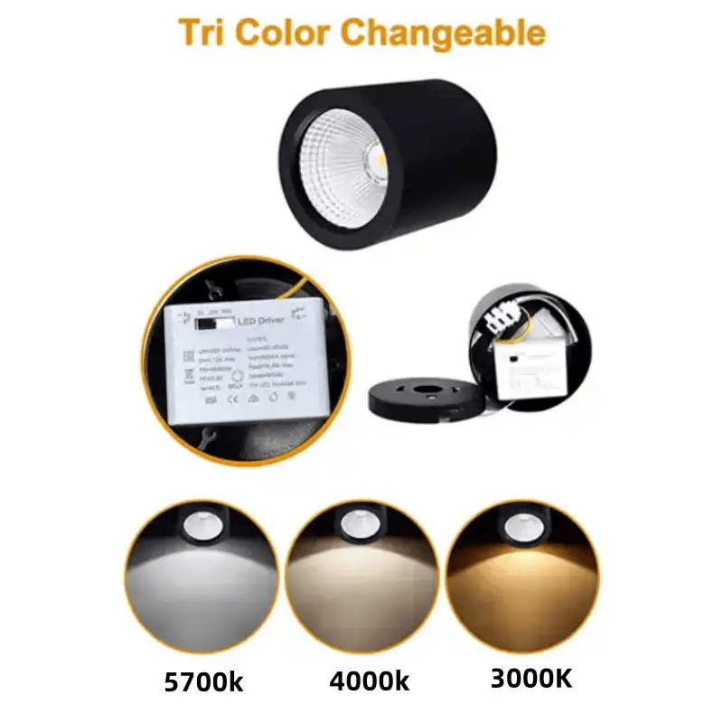 salelink.co.nz Unbranded 20W Downlight (LM1525) 20W Round COB Downlight LM1525 IP54 Waterproof LED