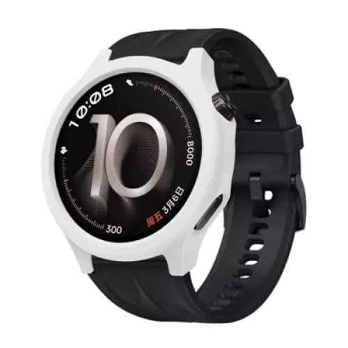 That Watch Shop Watch case Protective Case for Oppo Watch X3 (White Silicone) White Silicone TPU Case for Oppo Watch X3