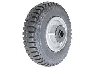 Trojan 220x70 Solid Tyre Wheel Jockey Wheel With Alloy Hub And 19mm Bush
