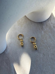 Tahana Jewellery Huggies Wāhine Tinana Gold Huggies Wāhine Tinana Gold Huggies