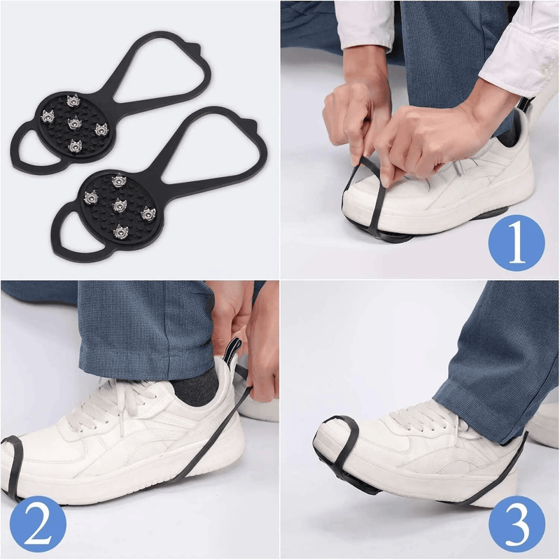 salelink.co.nz Unbranded Ice Cleats Traction Snow Grips Ice Cleats Traction Snow Grips | Action Outdoors NZ