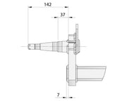 Drop Beam Axle Disc Braked 1500kg Bare Metal Trojan Leaf Spring Compatible Trailers – view 3