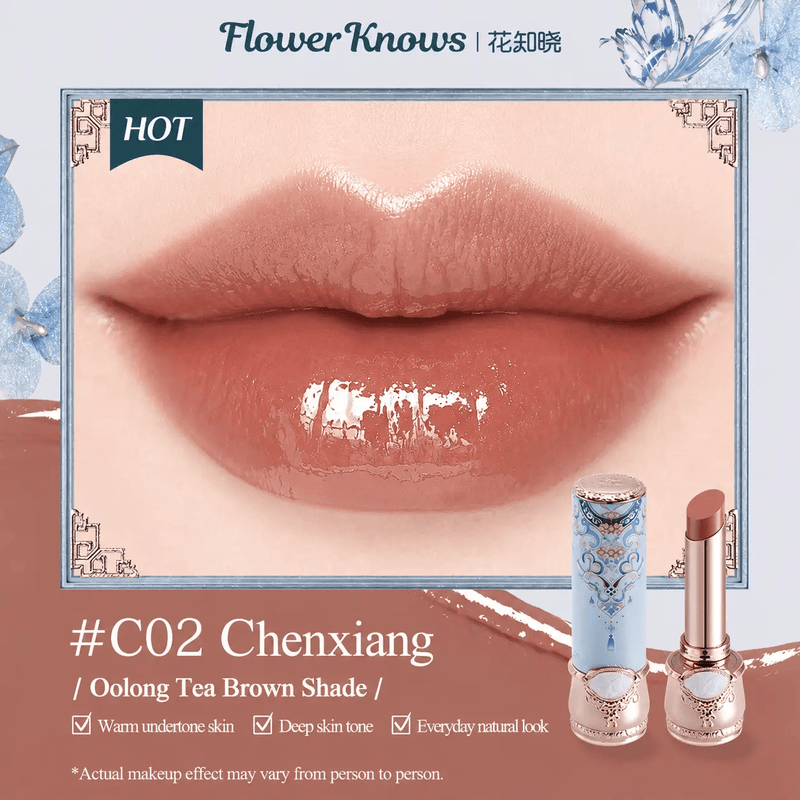 Poppy Gifts Flower Knows Butterfly Cloud Collar Glossy Lipsticks Flower Knows Butterfly Cloud Collar Glossy Lipsticks