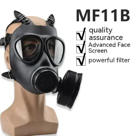 FM Type 05 Gas Mask - Full Face Respirator for Chemical Protection | Industrial Safety Equipment – view 2