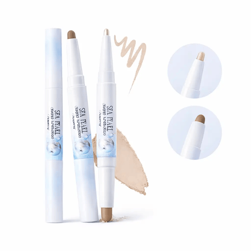 Poppy Gifts makeup Flortte Glass Sea Collection Dual-Ended Highlight & Contour Pen Flortte Glass Sea Collection Dual-Ended Highlight & Contour Pen
