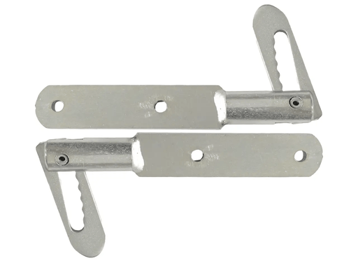 Trojan Drop Lock Screw On Straight Hinges Pair For Doors