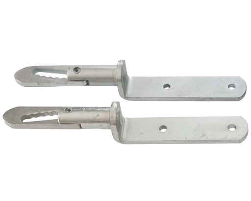 Trojan Drop Lock Screw On Angled Hinges Pair Left Right