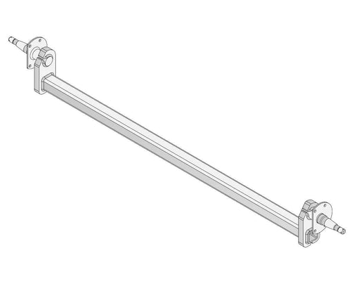 Trojan Drop Beam Axle 9 Inch Drum 1250kg Galvanised Heavy Duty Made To Order For Builders Trailers – view 1