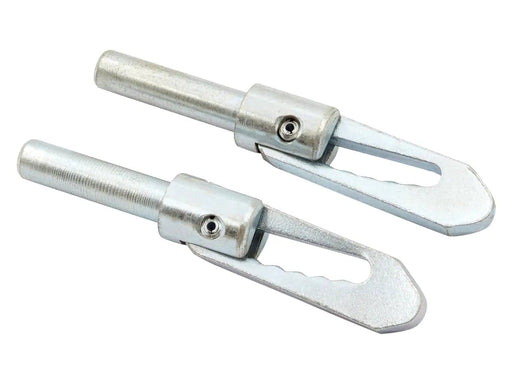 Weld On Long Drop Lock Pair M10 X 45mm Heavy Duty Hinges