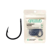 WISE ANGLER Fish hook Live Bait Hook Wise Angler Live Bait Hook Size Six Zero Pack Of Ten
