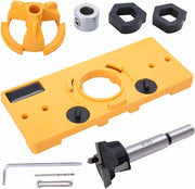 Concealed 35mm Cup Style Hinge Jig Boring Hole Drill Guide with Drill Bit Wood – view 1