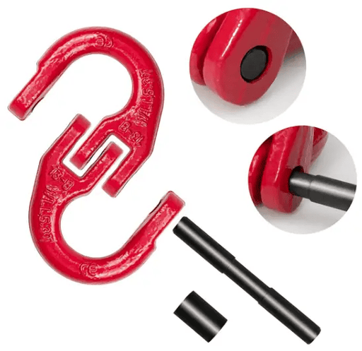 1/2" Safety Chain Connector Link Tow Hitch Hammerlock Coupling Link – view 2