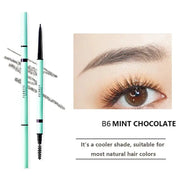 Poppy Gifts makeup FLORTTE Rotating Double-Ended Eyebrow Pencil with Brush FLORTTE Rotating Double-Ended Eyebrow Pencil with Brush