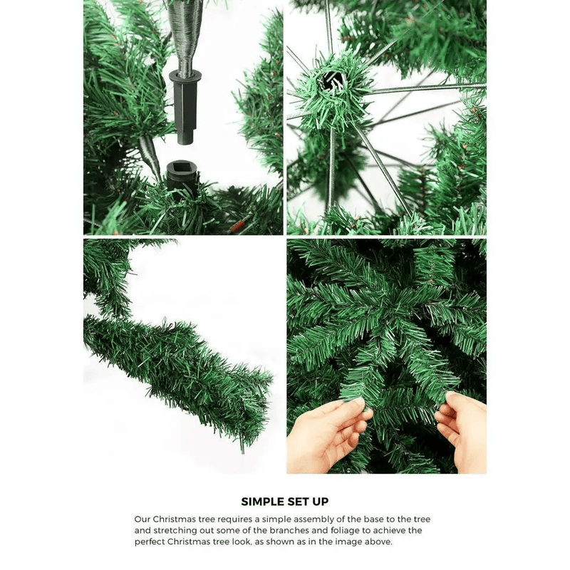 salelink.co.nz Unbranded 1.8M Christmas Tree 800 Tips 1.8M Christmas Tree 800 Tips | Action Outdoors NZ