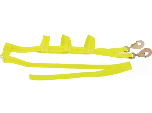 Tow Dolly Basket Straps with Flat Hook Car Dolly Straps Universal Fit Most 14"-17" Wheels – view 2