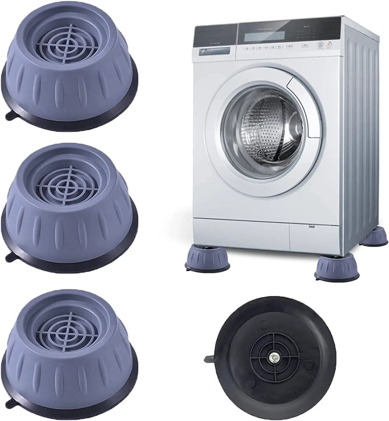4PCS Anti-Vibration Feet Pads Washing Machine Plastic Mat – view 1
